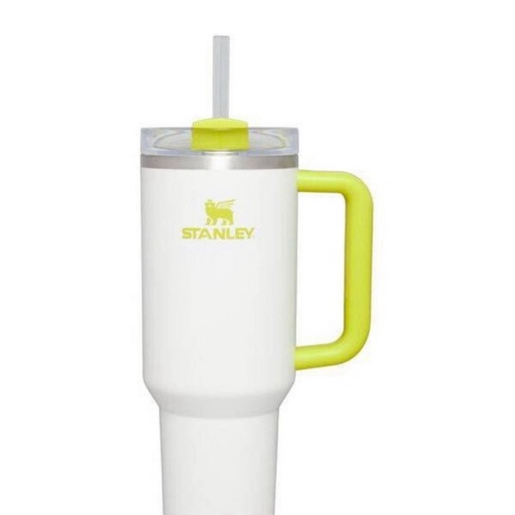 Stanley Frost/Electric Neon Yellow Tumbler 40 oz. Quencher H2.0 FlowState Cup - Picture 1 of 1